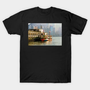 Star Ferry - Hong Kong Island - River Artwork T-Shirt